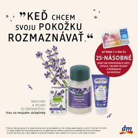 JANUÁR je v predajniach dm v znamení sily prírody.