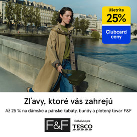 Zľava 25 % na všetko oblečenie, obuv a doplnky