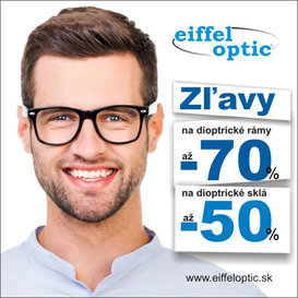 Zľavy na dioptrické rámy až 70%
