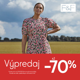 Výpredaj v F&F až do -70%