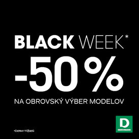 BLACK WEEK v predajniach DEICHMANN je tu!