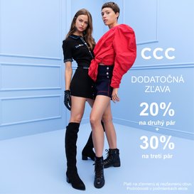 CCC dodatočná zľava