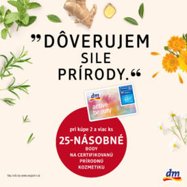 dm predajňa a sila prírody