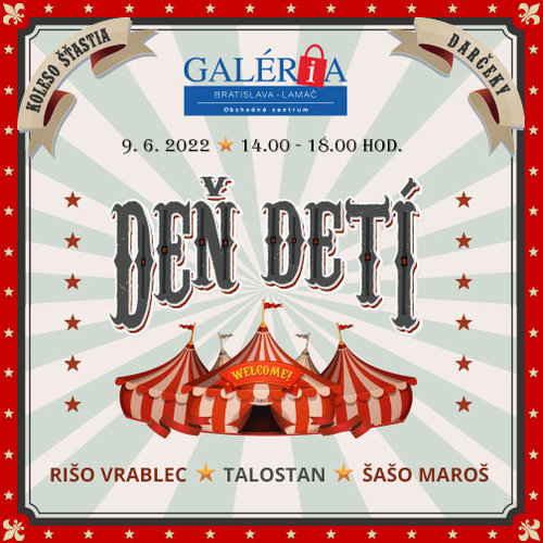 Veselý cirkus a oslava Dňa detí